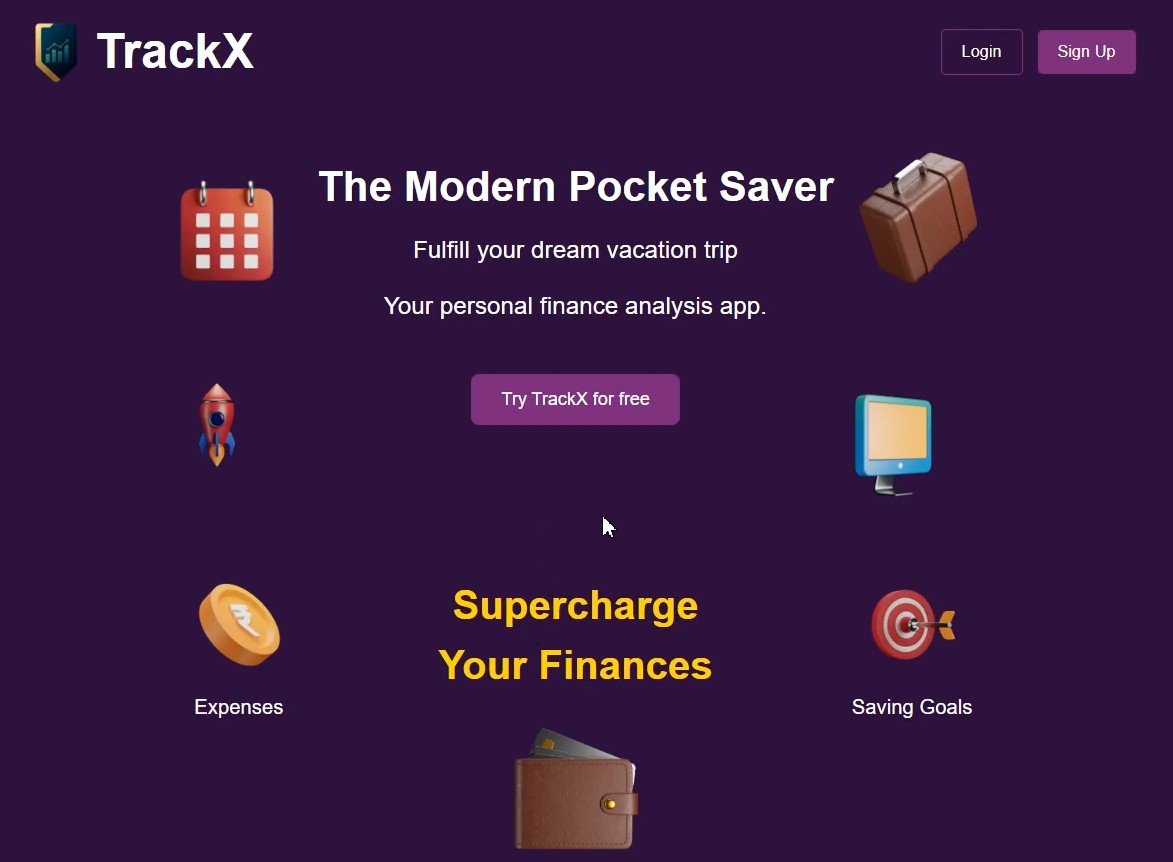 TrackX - Expense Tracker